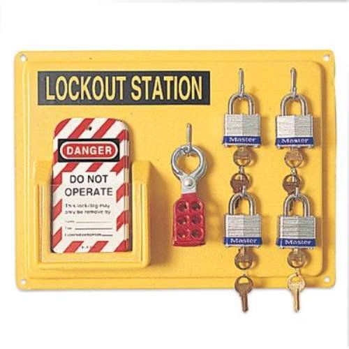 Complete Lockout Station Includes 4 3D, 1 ELA290, (3)R60ML