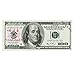 AL'IVER Copy MONEY $10000 PROP MONEY FAKE MONEY Realistic Double Sided Money Stack 100 $100 Bills FULL PRINT