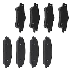 cciyu D929 D1004 Front & Rear Disc Brake Pads Kit