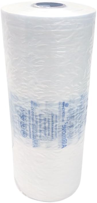 TSS Bubble M Roll Airmove2 Bubble M Plastic Film Roll 16" x 1,150' x 6.29" Perf, Clear
