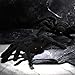 Jovitec 4 Pack Black Hairy Spiders Giant Spider Huge Spider Fake Hairy Spider Toys for Halloween Parties Haunted House Decorations, 12 Inches