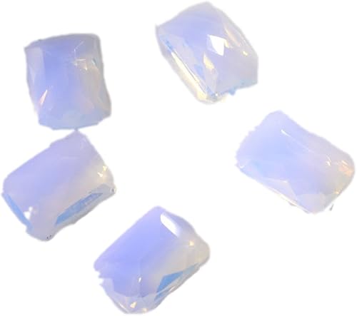 Amazon 白の多面的な宝石をカットする合成キュービックジルコニア火災オパールczルース宝石1個10 14ミリメートルのエメラルド ルースストーン 通販