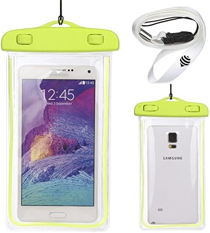 iFun iCool Universal Waterproof Case for iPhone 6/6s Plus, 5S, 5, 5C, 4S, 4, Galaxy S6, S6 Edge, S5, S4 and More IPX8 Certified to 100 Feet-- Green