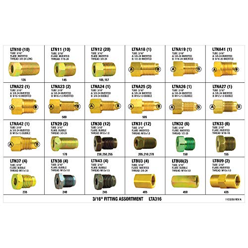 1 Brake+Line+Fitting+Assortment+Metric