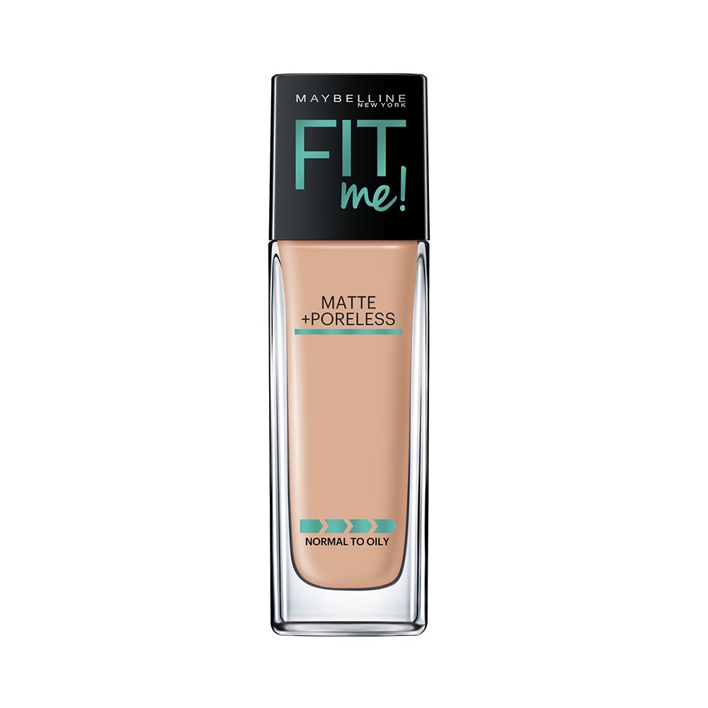 Buy Maybelline New York Fit Me Matte+Poreless Liquid Foundation (With