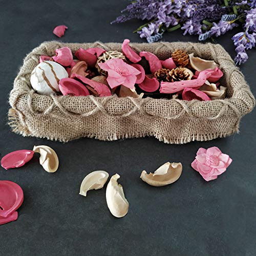 image for Qingbei Rina Rina Lily Scented Potpourri Box, Dried Flowers and Plants