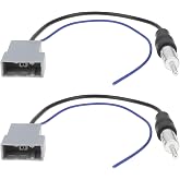 AS Axis Spindleon 2 Pack Car Radio Antenna Adapter Cable CT27AA75 Compatible with Nissan DIN Stereo Head Unit