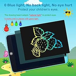 LCD Writing Tablet for Kids 12 Inch, Colorful