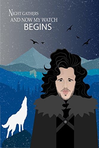 Denzil Art Jon Snow Fan Art poster for Wall