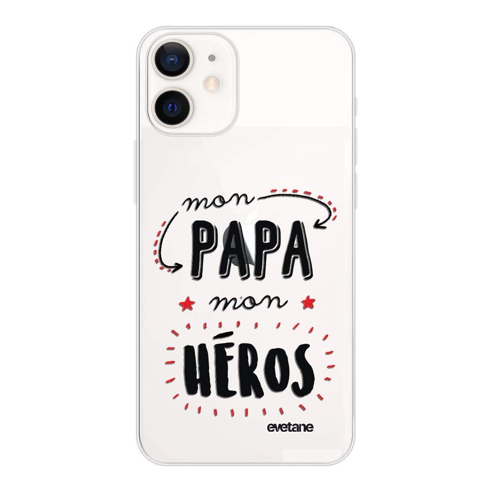 Evetane Cover for 5.4-Inch iPhone 12 Mini, My Dad My Hero — image 1