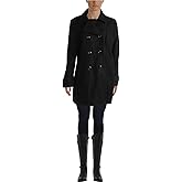 Anne Klein Women's Classic Double Breasted Wool Coat
