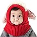 Bienvenu Baby Girls Boys Winter Hat Scarf Earflap Hoodie Scarves Skull Caps