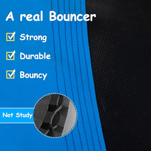 COOLWAVE Water Trampoline for Lake, Floating Trampoline for Lake Pool Ocean with Pump