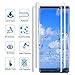 [2 Pack] Galaxy Note 9 Tempered Glass Screen Protector, Full 3D Curved Edge Screen HD Clear Military Shield Anti-Bubble Case Friendly Tempered Glass Screen Protector Compatible Samsung Galaxy Note 9