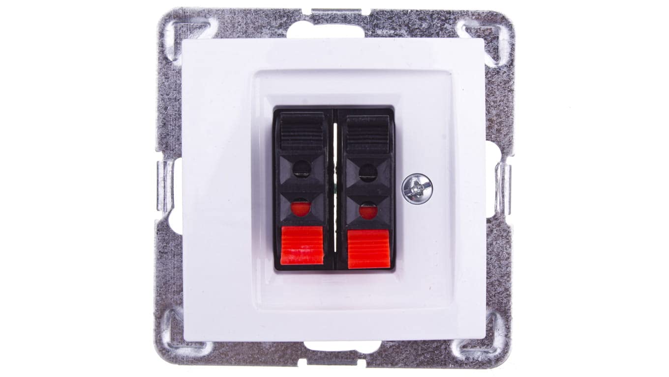 Ospel GG-2Y/m/00 Socket White IP20, 71 mm 41 mm 71 mm 52 g