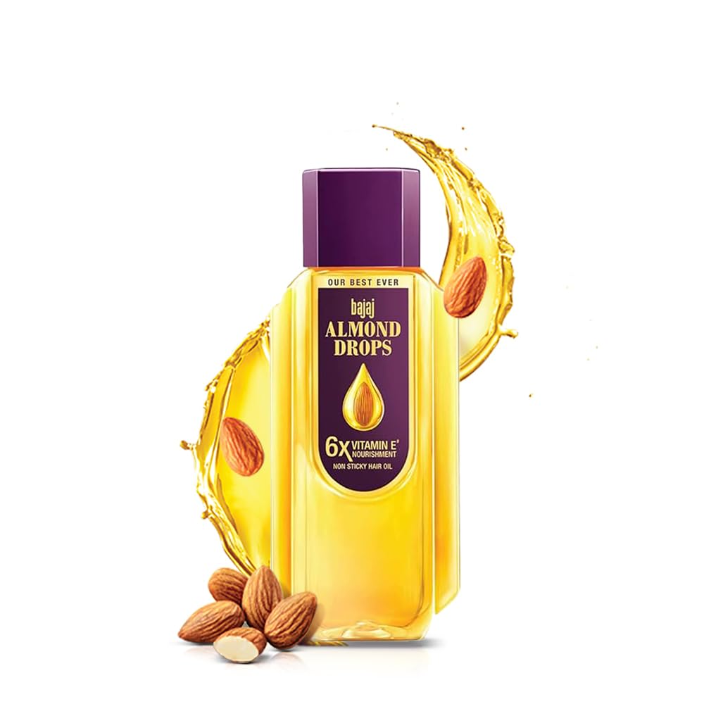 Bajaj Almond Drops Hair Oil -500ml(16.91 Floz.)