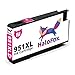 HaloFox 1 Set Ink Cartridges Replacement (With The Latest Chip) Compatible For HP 950 951 950XL 951XL Use With HP OfficeJet Pro 8610 8620 8100 8660 8600 8615 8625 8630 8640 251dw 271dw 276dw Printers