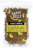 Happy Belly Fancy Whole Cashews, 16 Ounce, Pack of 2