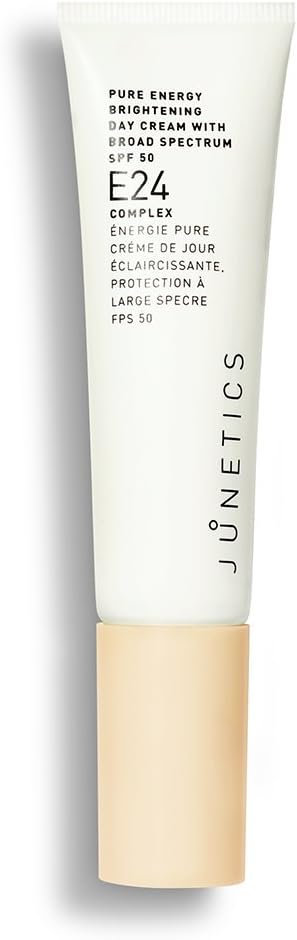 Junetics Pure Energy Brightening Day Cream with Broad Spectrum SPF 50, 1 Ounce