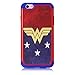 iPhone 6S Plus Case, Female Super Hero Pattern Shock-Absorption Hard PC and Inner Silicone Hybrid Dual Layer Armor Defender Protective Case Cover for Apple iPhone 6S Plus/iPhone 6 Plus