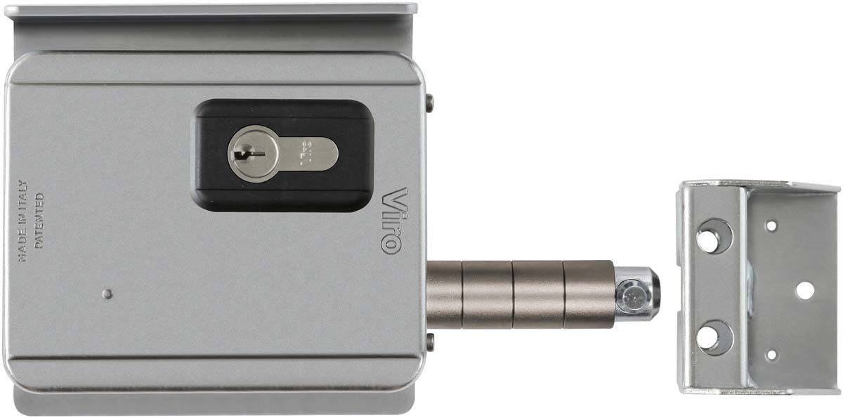 Viro 7905 Electric Sliding Gate Lock, Silver