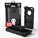 Zizo Military Grade Drop Tested Bolt Series iPhone SE Case for iPhone 5s / SE / 5c with iPhone SE Screen Protector, Kickstand, and Holster Belt Clip