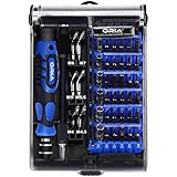 ORIA Screwdriver Set, Precision Screwdriver Kit S2 Strong Steel, 54 in 1 Magnetic Driver Kit, Model and Electronics Repair Tool Kit, for Drone, Smartphone, Tablet, PC, MacBook and Other Electronics