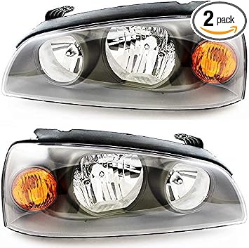 Amazon Com For Hyundai Elantra Headlight 2004 2005 2006 Driver And Passenger Side Headlamp Assembly Replacement Automotive