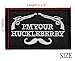 I'm Your Huckleberry Funny Tactical Morale Badge Hook & Loop Patch-Black