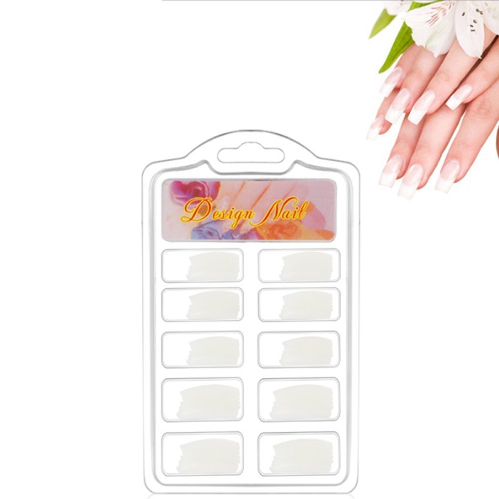 100 Pcs Fake False Nails Nail Art Nail Salon Diy French Nail Fashion 100 Pcs Fake False Nails Nail Art Nail Salon Diy French Nail Fashion