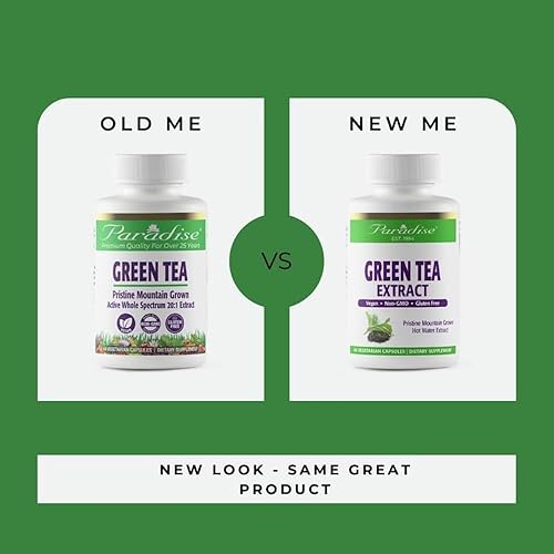 Paradise Green Tea Extract, Super Potent, Ultra Pure, 100 