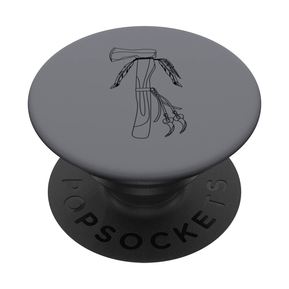 Indigenous Art Tomahawk Southwest PopSockets Swappable PopGrip