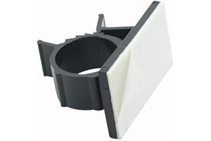 XL Adjustable Cable Clips Adhesive Nylon Wire Clamps, Black, 25 Pack