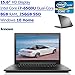 Newest Lenovo IdeaPad Flagship High Performance 15.6 Inch HD Laptop PC| Intel Core i7-6500U Dual-Core| 2.50 GHz| 8GB RAM| 256GB SSD| DVD RW| Bluetooth| WIFI| Windows 10 (Black)