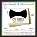 Get Fitted Ask My Groomsmen Cards (7 Pack) Stylish Ideas for My Best Man - Ushers - Father of Bride - Wingman - Ring Bearer - Wedding Attendandts Proposal Invites Set with Gold Envelopes