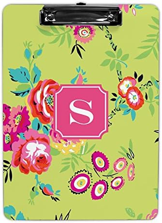 Whitney English AZCP27-SI-W-T "Letter T" Peyton Single Initial Clipboard