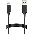Amazon Basics ABS USB Type A to Lightning Cable Cord, MFi Certified Charger for Apple iPhone 14 13 12 11 X Xs Pro, Pro Max, P