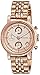 Fossil Women's ES3380 The Original Boyfriend Rose Gold-Tone Chronograph Watch