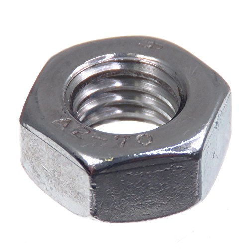 Tuerca SECCARO M8, acero inoxidable V2A VA A2, DIN 934 / ISO 4032, hexagonal, 20 piezas