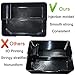 JOJOMARK Compatible with Tesla Model 3/Y Accessories Center Console Organizer Tray Fits for Tesla Model 3 2017 2018 2019 2020 /Model Y 2020 （The cover closed Rotary version）