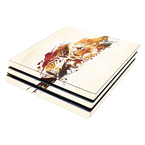 MightySkins Skin Compatible with Sony PS4 Pro Console - Cheetah Splatter | Prot…