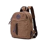 Vintage Canvas Backpack Multifunctional Men's Chest Bag Classic Satchel Bag for Women Outdoor Travel Hiking Daypacks