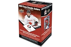 2024 Upper Deck Team Canada Juniors. Hockey Blaster Box 6 Packs per Box, 5 Cards per Pack