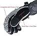 CAMYOD Men Ski Gloves, Winter Warm Waterproof Breathable Snow Gloves with Balaclava Set for Snowboard, Snowmobile in Cold Weather. (M)