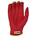 Franklin Sports Adult MLB CFX Pro Batting Gloves, Adult Large, Pair, Red/Optic Yellow