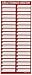 Panduit Panduit PES-S1 Circuit Breaker Directory Sign, Adhesive Backed, Red/White (5-Pack)
