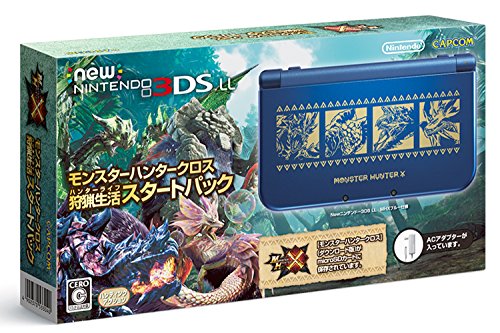 Newニンテンドー3DSLL モンスターハンタークロス 狩猟生活スタートパック