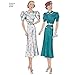 Simplicity 8248 1930's Vintage Dress Sewing Pattern, Sizes 4-12
