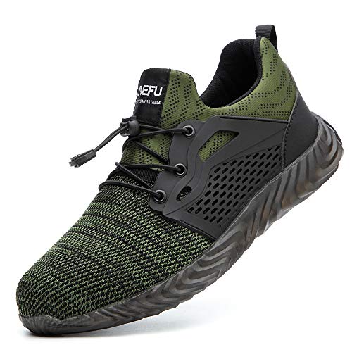 Buy MandyQ Steel Toe Shoes Men Women 