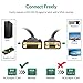 UGREEN DVI to VGA Adapter Cable 1080P DVI I Male to VGA Female Gold Plated Monitor Cable from Laptop, PC Host, Graphics Card to Monitor Display or Projector - DVI I 24+5 to VGA